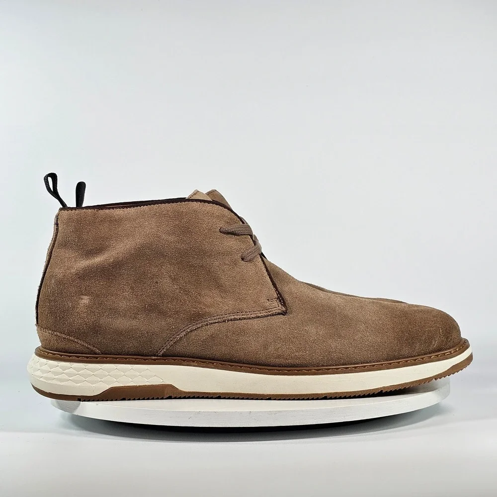 Vince Camuto Stuwert Mens Brown Suede Chukka Boots VM-STUWERT Size 9M